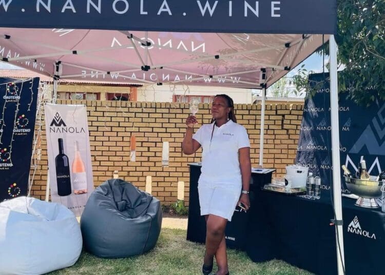 Silindile Zuma of 
 Nanola Wine