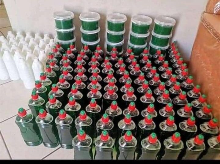 Detergents manufactured by Yonela Magadla