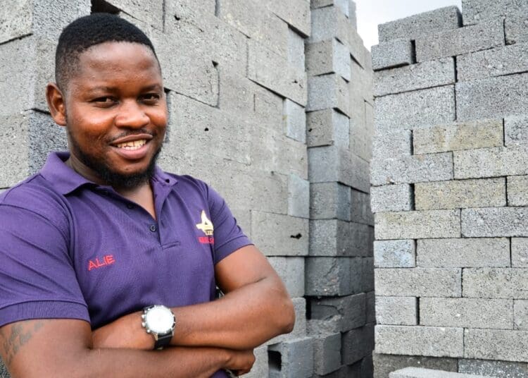 Albert Mokoena owner of Alie Hardware and Sand Supply