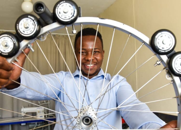 Mongezi Majange who manufactures Wheelchairs