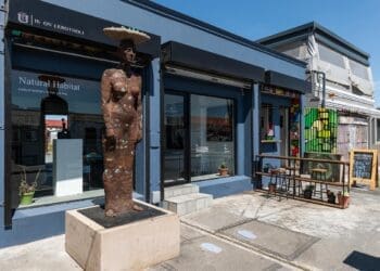 Display at art gallery 16 on Lerotholi