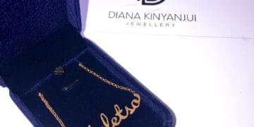 Jewellery designed by Diana Kinyanjui