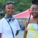 Phumudzo Muthanyi and Mbali Zukani showcasing their eco-friendly bags