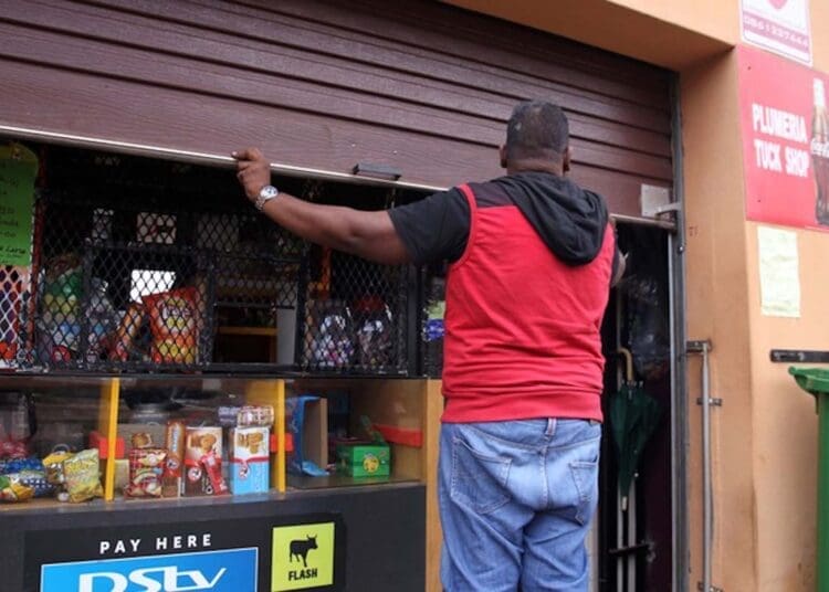 A small business in Khayeletsha