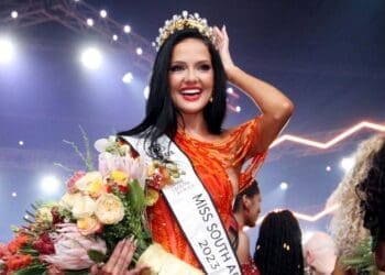 Natasha Joubert, newly crowned Miss South Africa