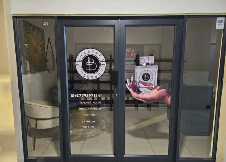 Bhaskara Apparel perfume  by Nomhle Buta