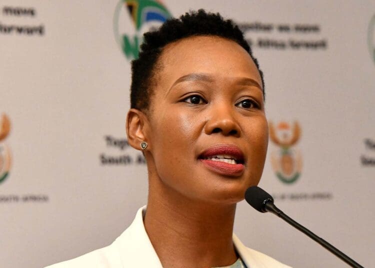 Small Business Development Minister Stella Ndabeni-Abrahams