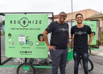 social entrepreneurs Chad Robertson and Nkazimlo Miti