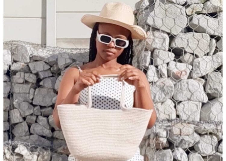 Sandiswa Mntwini, self taught cotton crafter