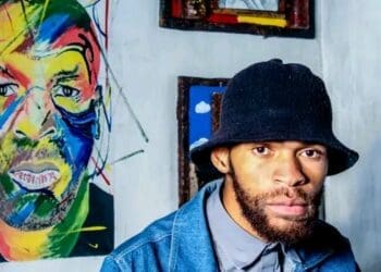 Self taught artist Bongani Mtsweni