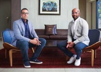 Farhad Suleman and  Tholo Lerotholi founders of Merge X