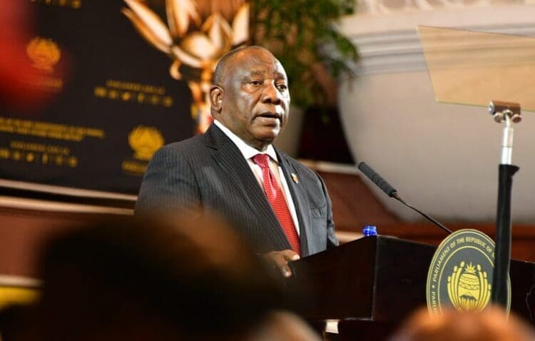 President Cyril Ramaphosa