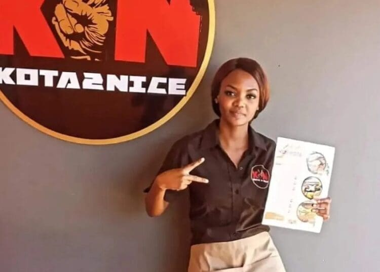 Neliswa Mntungwa who started gourmet kota business
