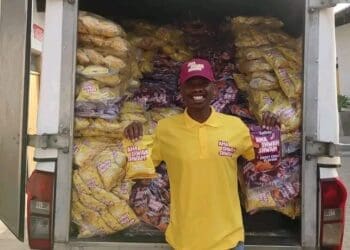 Tsholofelo Mongwenyane developed his snacks