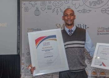 Calab Baloyi produces Nosso-Sunflower organic oil for cooking