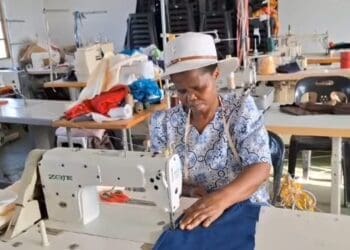 Fashion designer Nobuntu Saka