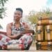 Upcycling designer Tsooatsana Ntsoaole