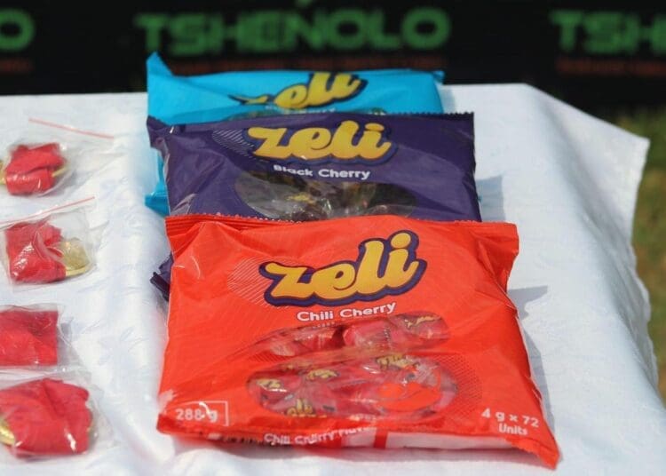 Sweets manufactured by Tebogo Maiske