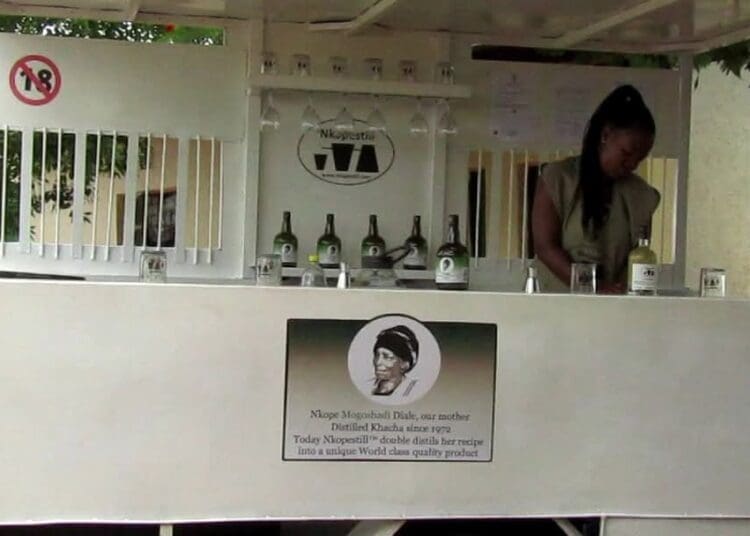 Passionate distiller Diale Maputle