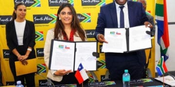 Cooperation agreement signed between South Africa and Chile. Picture : Supplied