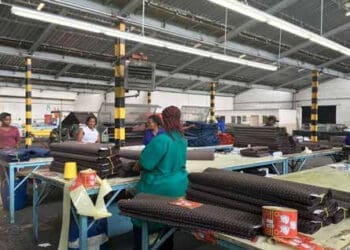 The textile industry in KwaZulu Natal is connecting SMEs with established national retailers. Photo. GCIS