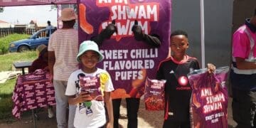 Amashwam Shwam snacks by Lesedi Tshabalala