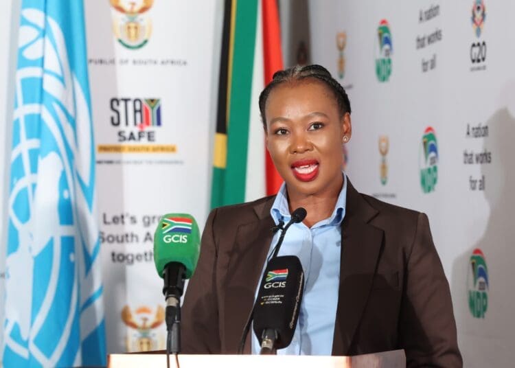 Minister Stella Tembisa Ndabeni