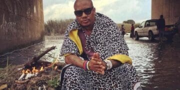 Sangoma Festival founder, Gobela and author Romeo Malepe believe that all healers should move with times. 
Pic: Supplied