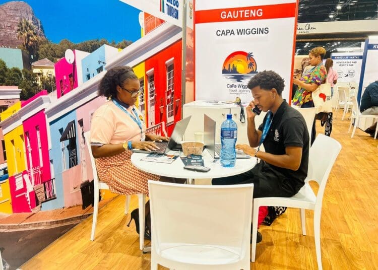 Small businesses at Tourism Indaba