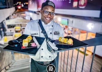Tshepiso Mahika who runs mobile sushi restaurant