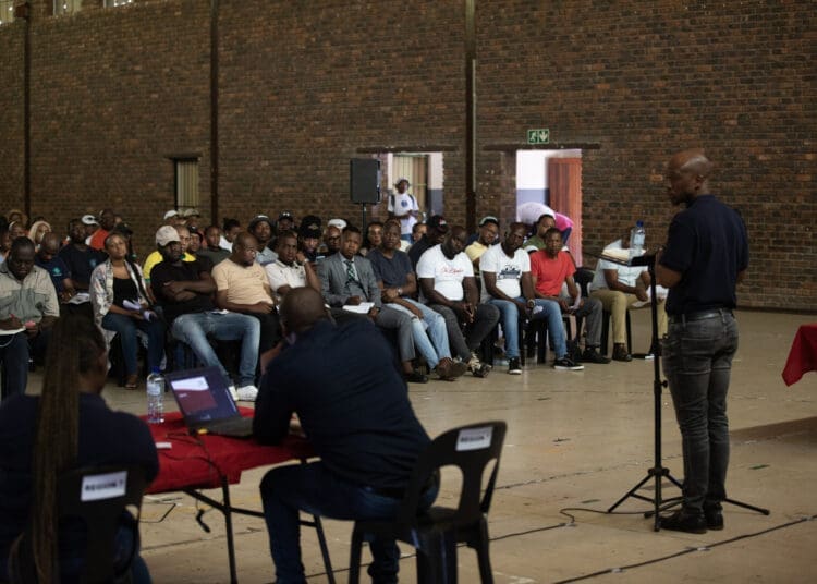 Community members who benefitted from Canyon Coal mining company