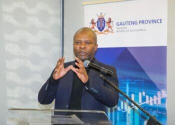 Finance and economic development MEC Lebogang Maile