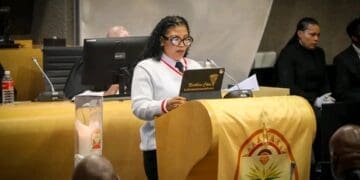 The MEC for Finance, Economic Development, and Tourism,  Venus Blennies-Magage