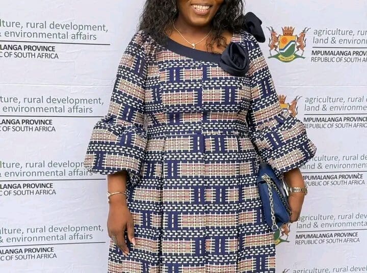 MEC for the Department of Agriculture, Rural Development and Environmental Affairs Khethiwe Moeketsi
