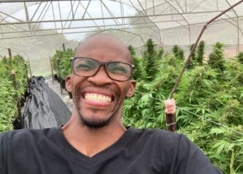 Mdu Lepele, an an agro-processor and entrepreneur in the cannabis industry. Photo supplied