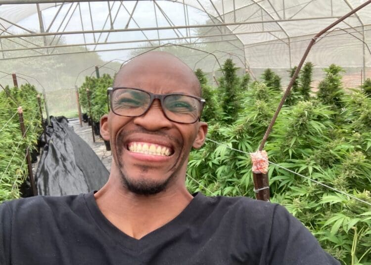 Mdu Lepele, an an agro-processor and entrepreneur in the cannabis industry. Photo supplied