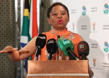 Minister in the Presidency Khumbudzo Ntshavheni. Photo.GCIS