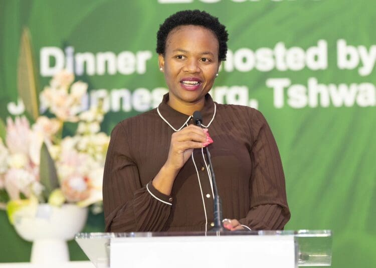 City of Tshwane Mayor Dr Nasiphi Moya