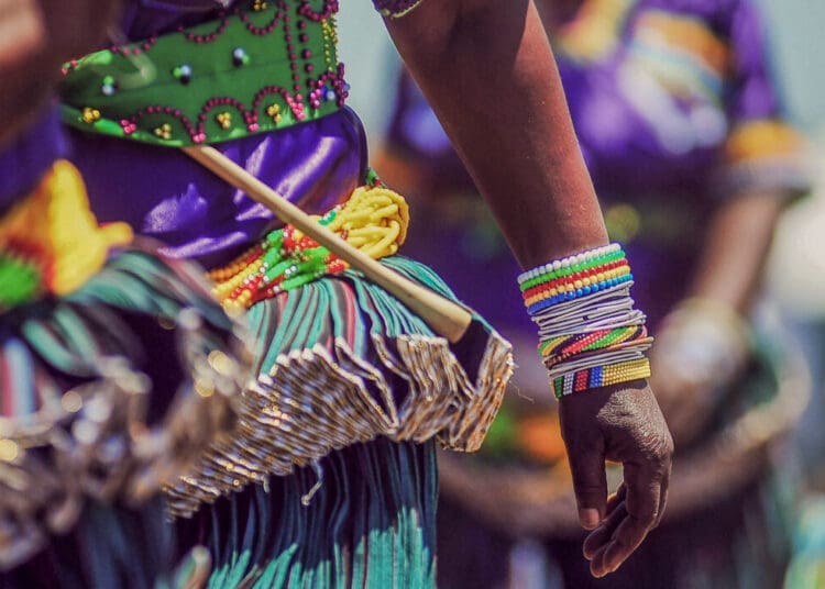 Bead makers are hoping to cash in on the abundance of cultural events during Heritage Month. 
Photo: Lucas Ledwaba/Mukurukuru Media