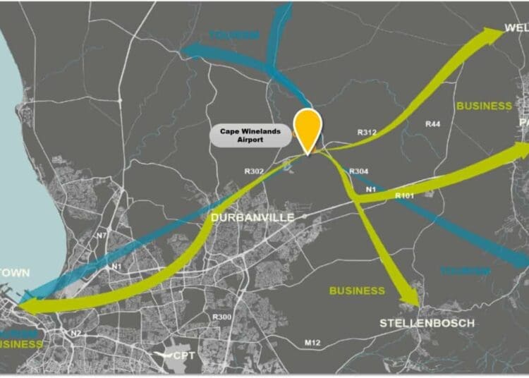 Small businesses are calling for more inclusion in the planned Cape Winelands Airport project. Photo. Cape Winelands Airport Project
