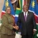 Dr Netumbo Nandi-Ndaitwah, President Namibia and President of South Africa Cyril Ramaphosa during her visit in South Africa