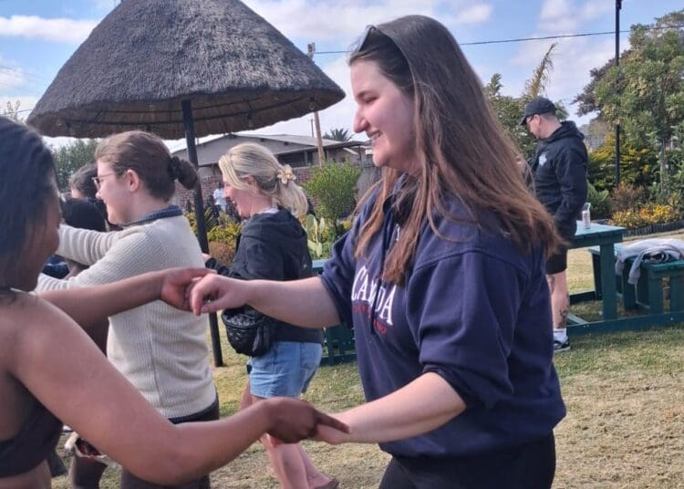 International guests celebrating Limpopo’s vibrant cultural heritage through traditional dance.