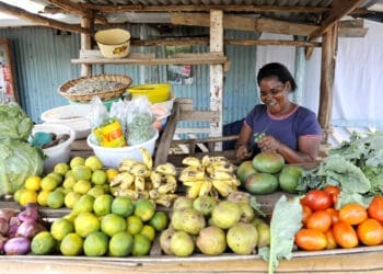 A new tech innovation is set to connect informal traders to the broader economy. Photo. ILO