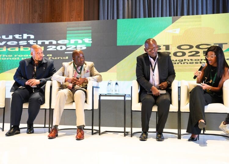 Panelists during the launch of youth fund. photo  by NYDA