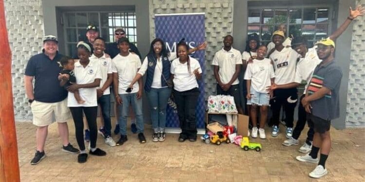 MNS Attorneys brought Christmas magic to more than 100 kids from Ekurhuleni's children's homes. Image supplied
