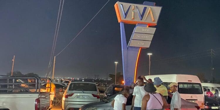 Township residents and entrepreneurs are transforming petrol stations into groove stations by night