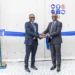 DSTI's Director-General Dr Mlungisi Cele and CSIR CEO Dr Thulani Dlamini during the launch of CSIR's Hot Isostatic Press facility. Photo: CSIR