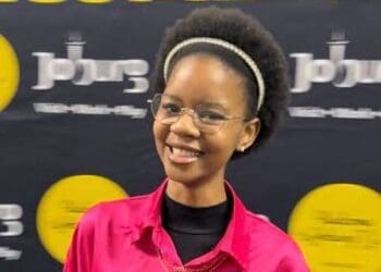 Sixteen-year-old entrepreneur Bokgoni Nonyane at the graduation of the City of Johannesburg’s Export Development and Capacitation Programme.
Photo: Supplied