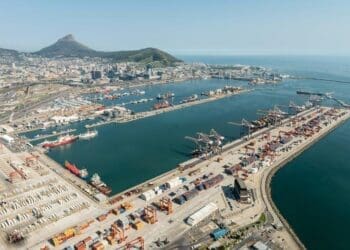 Wind and operational issues hold fruit exports at Cape Town port.