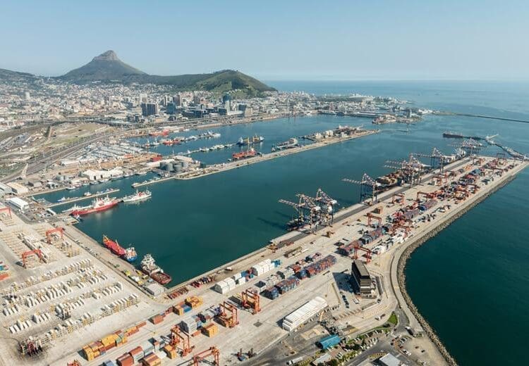 Wind and operational issues hold fruit exports at Cape Town port.